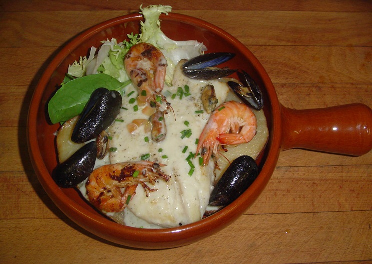 Patata Bretonne chez Bigouden Blues Resto en Bretagne