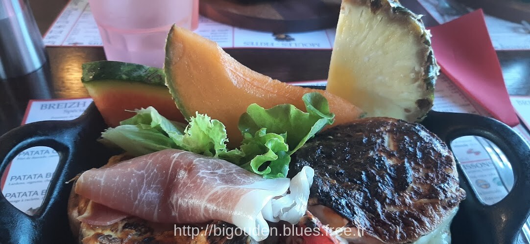 Patata Bergère fait maison au restaurant Bigouden Blues