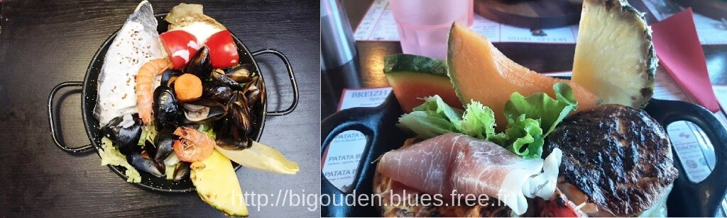 Breizh Patata au Restaurant Bigouden Blues à Armor Pleubian.  22