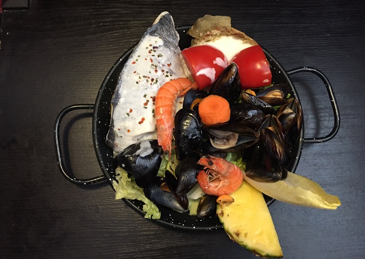 Patata Océane chez Bigouden Blues restaurant en Bretagne.